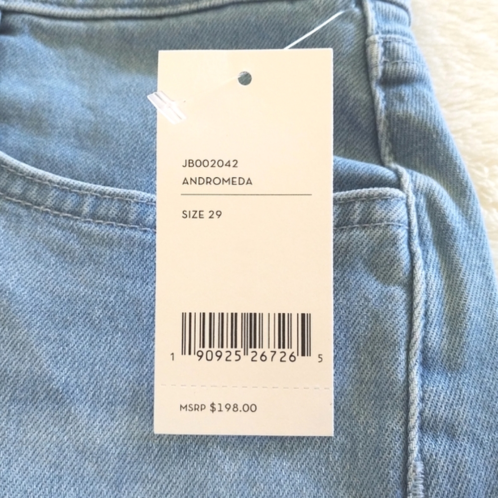 J Brand "Bonny" Raw Hem Mini Skirt - NWT - Picture 15 of 16